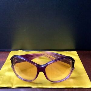 Purple Gucci Sunglasses